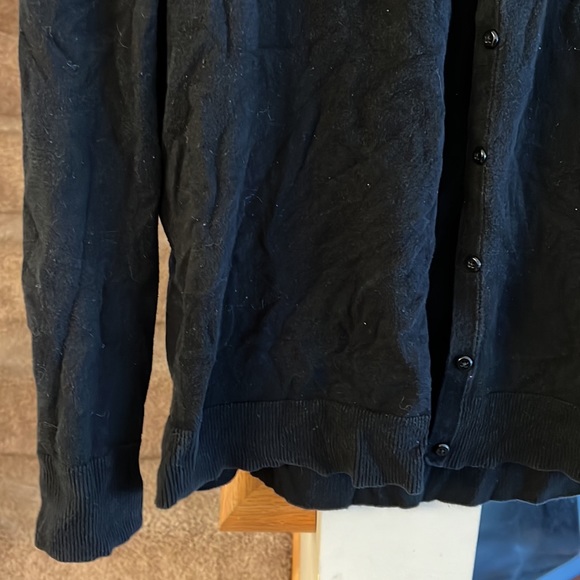 Black button up cardigan extra large Merona - Picture 5 of 16